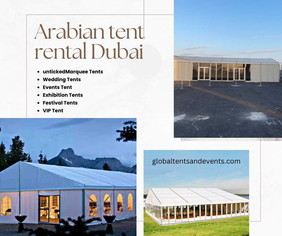 Arabian tent rental Dubai