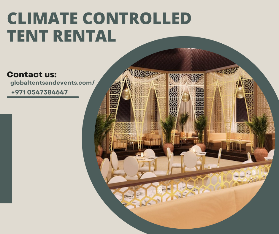 Factors to Consider When Renting a Climate-Controlled Tent
