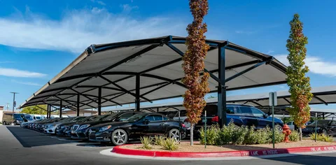 Car Parking Shades Suppliers in Al Quoz Dubai UAE