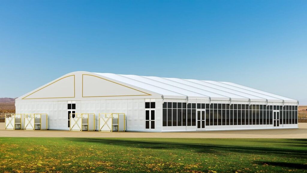 Staff Tent for Summer in Sharjah