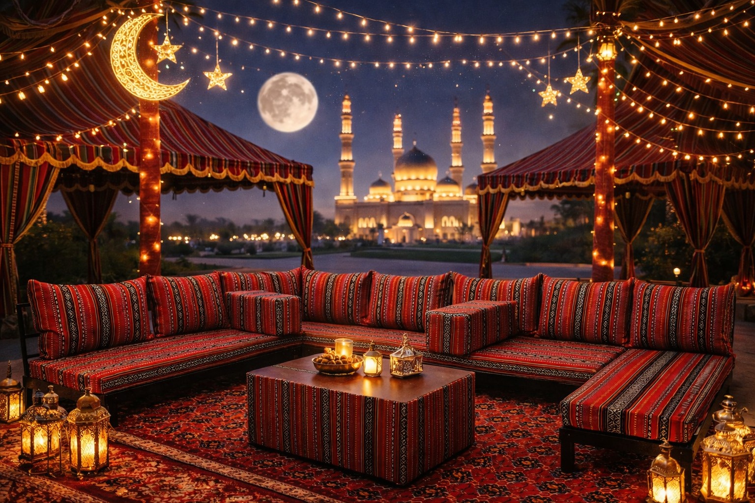 Ramadan outdoor decoration