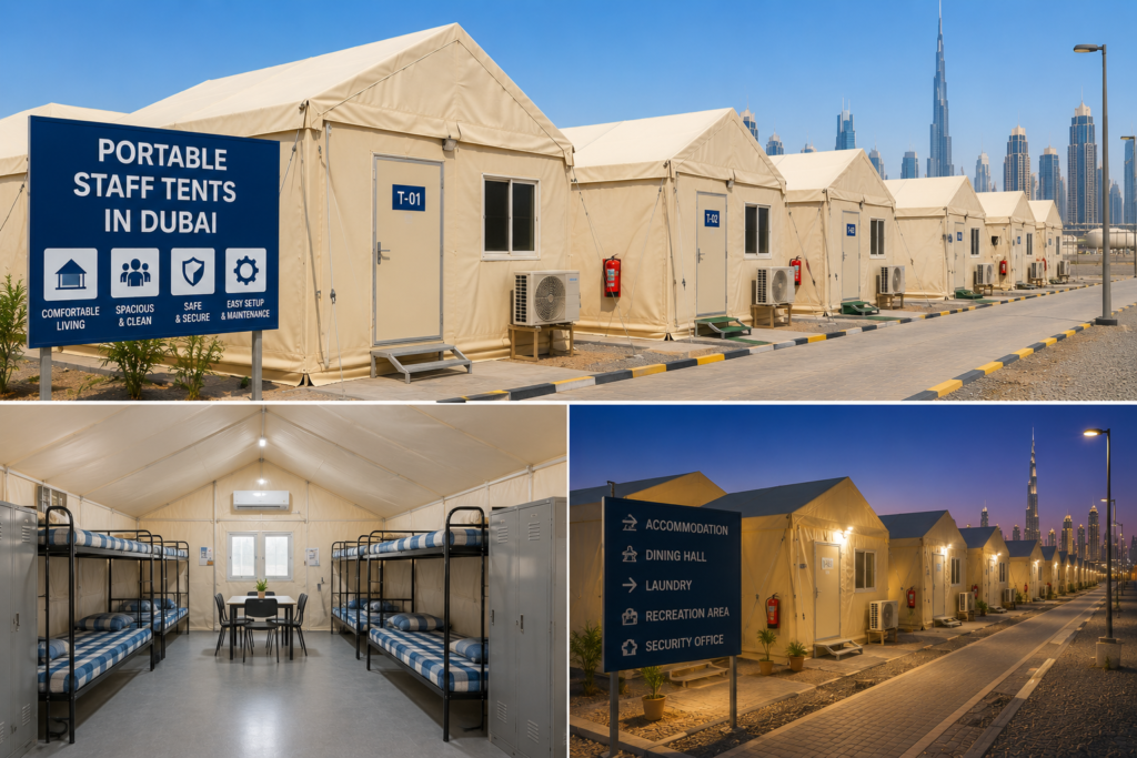 Portable Staff Tents in Dubai