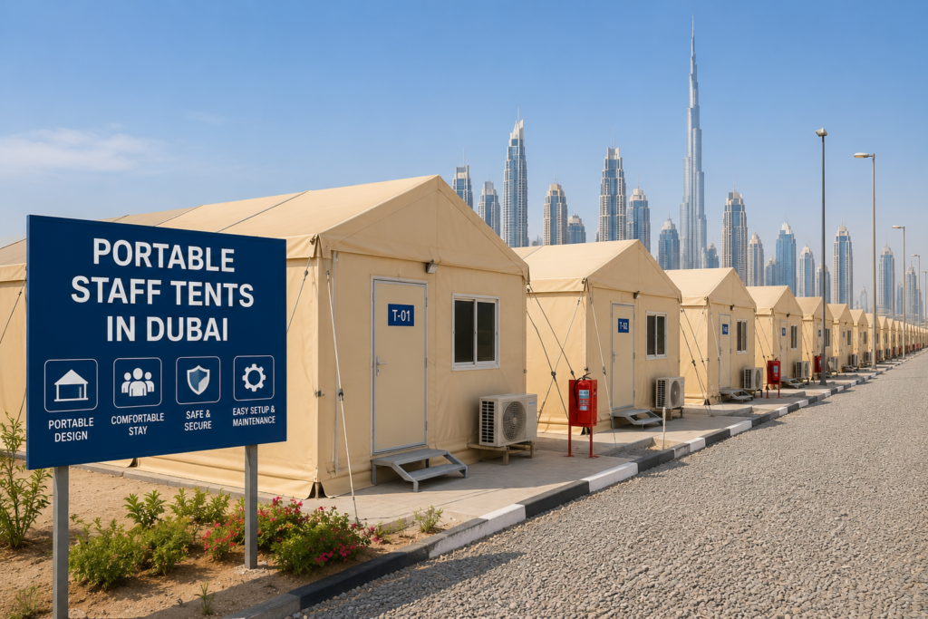 Portable Staff Tents in Dubai