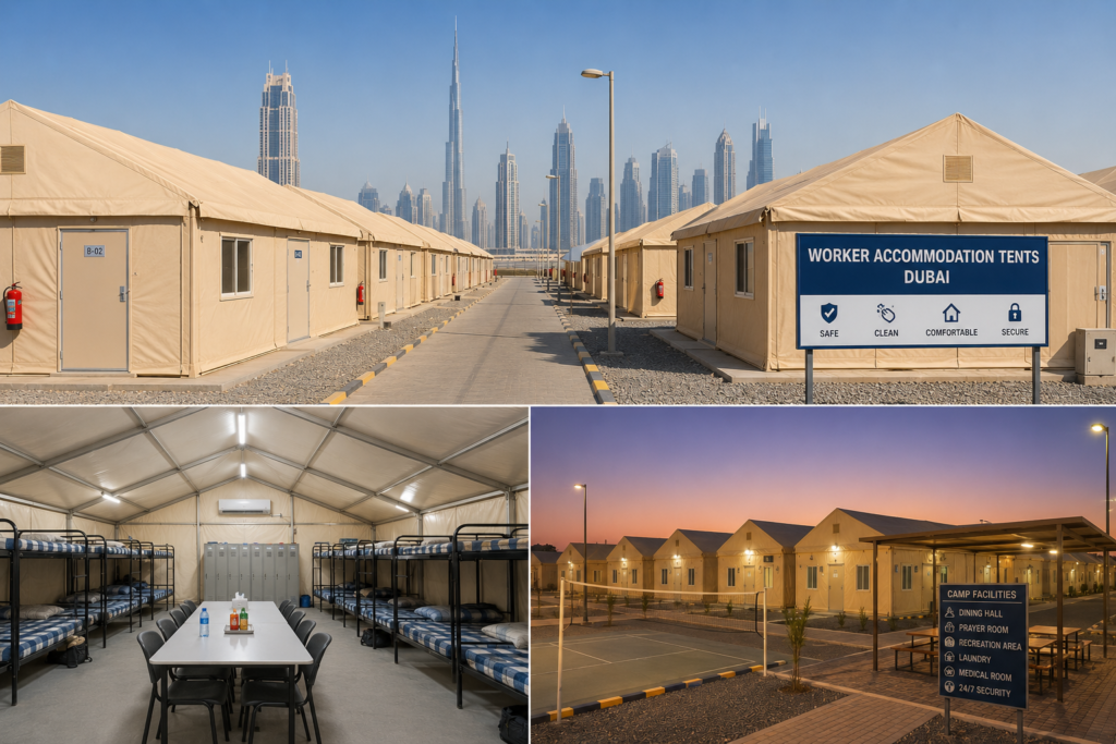 Worker Accommodation Tents in Dubai