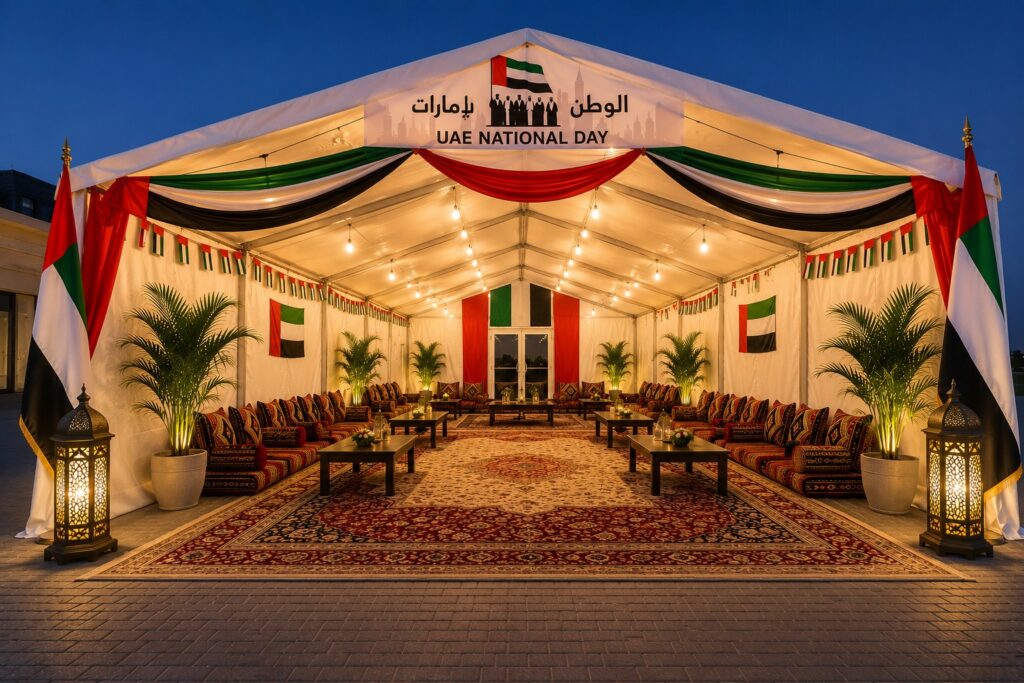 Plan Your Perfect UAE National Day Event with Global Tents and Events Company