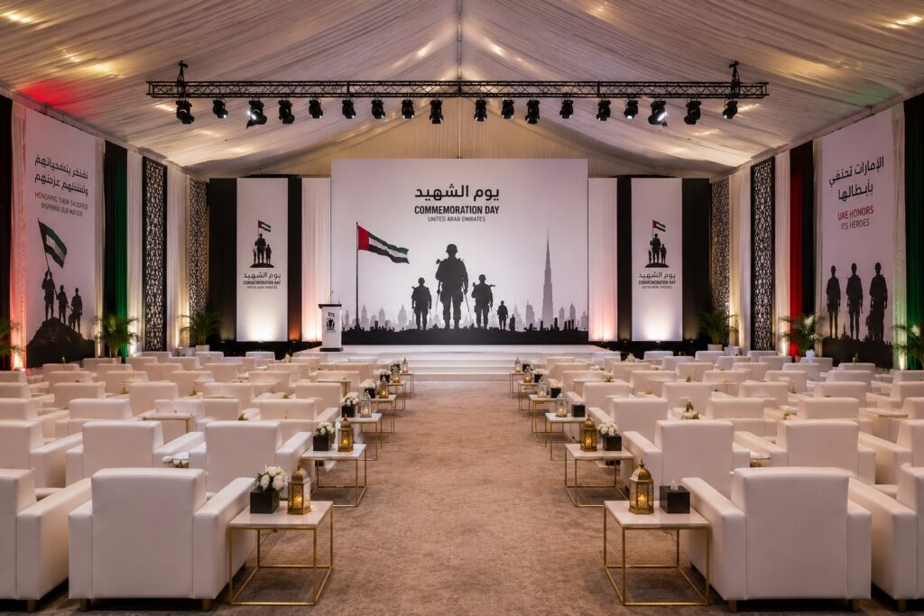 Beautiful Decor Ideas for UAE National Day Decorations in Dubai